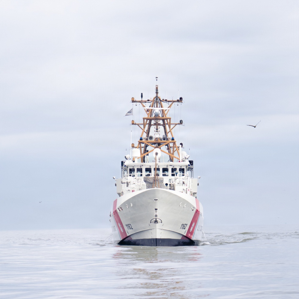 U.S. Coast Guard conducts training before delivery of 62nd Fast Response Cutter