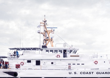 U.S. Coast Guard conducts training before delivery of 62nd Fast Response Cutter