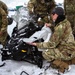 10th Special Forces Group (Airborne) Soldiers Train In Snowmobile Operation During Cold Weather Training.