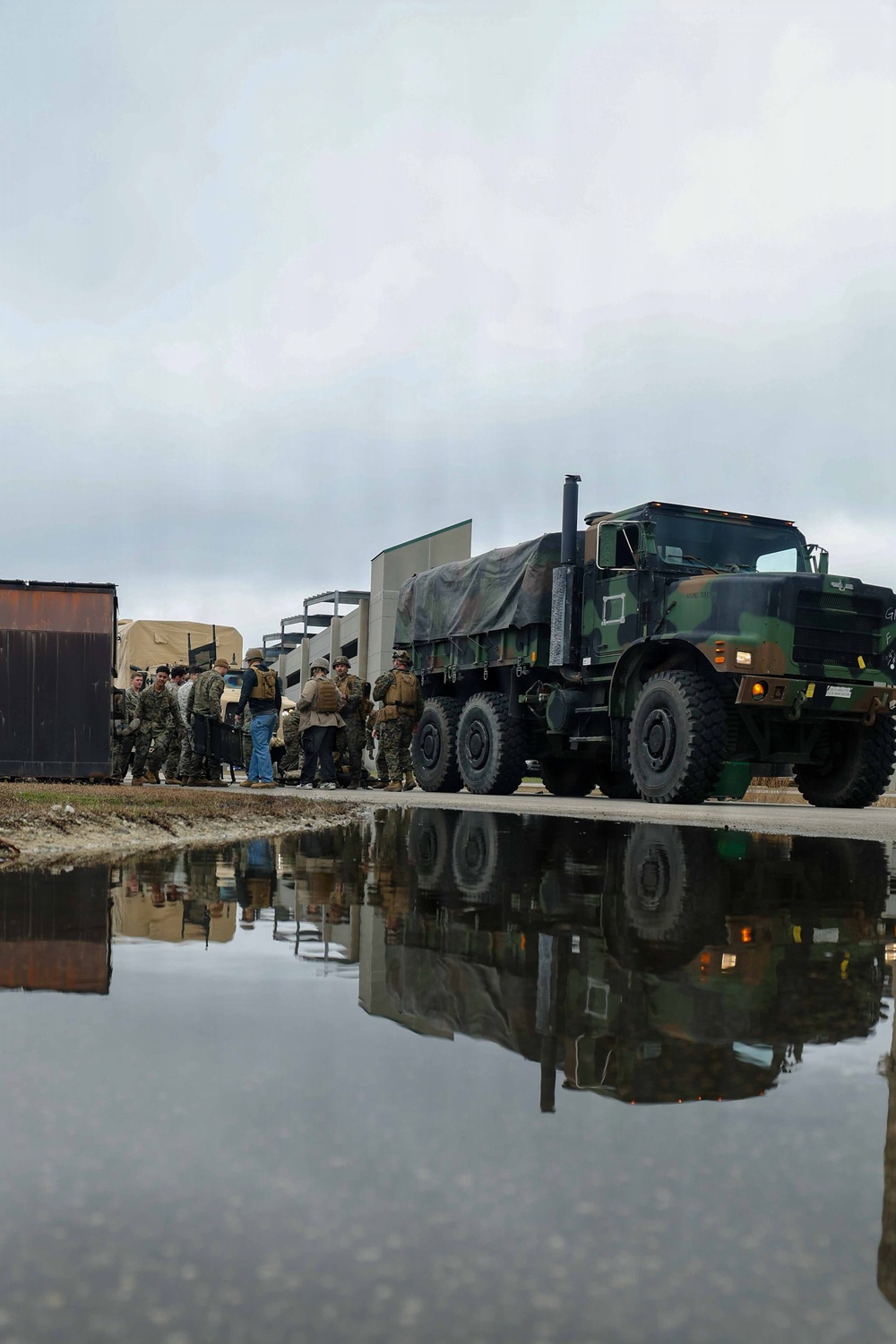 24th MEU CERTEX: U.S Marines and Sailors conduct a Mass Casualty mission
