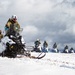 10th Special Forces Group (Airborne) Soldiers Train In Snowmobile Operation During Cold Weather Training.