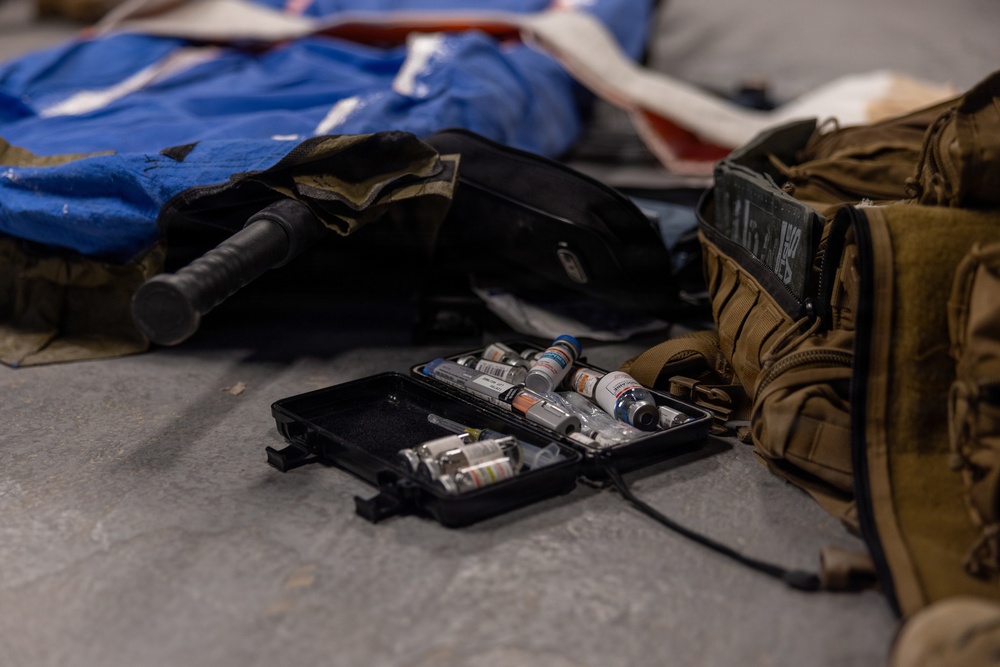 2nd Marine Logistics Group Joint Trauma System Valkyrie Prehospital Transfusion Course | Instructor Demonstration