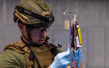 2nd Marine Logistics Group Hosts "Walking Blood Bank" Training for Enhanced Battlefield Care