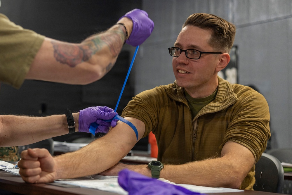 2nd Medical Battalion Hosts Joint Trauma System Trainers for Valkyrie Prehospital Transfusion Course | Eldon Blood Typing Kits, Blood Draws
