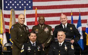 D.C. National Guard Hosts Ceremony Recognizing DC Safe and Beautiful Partners