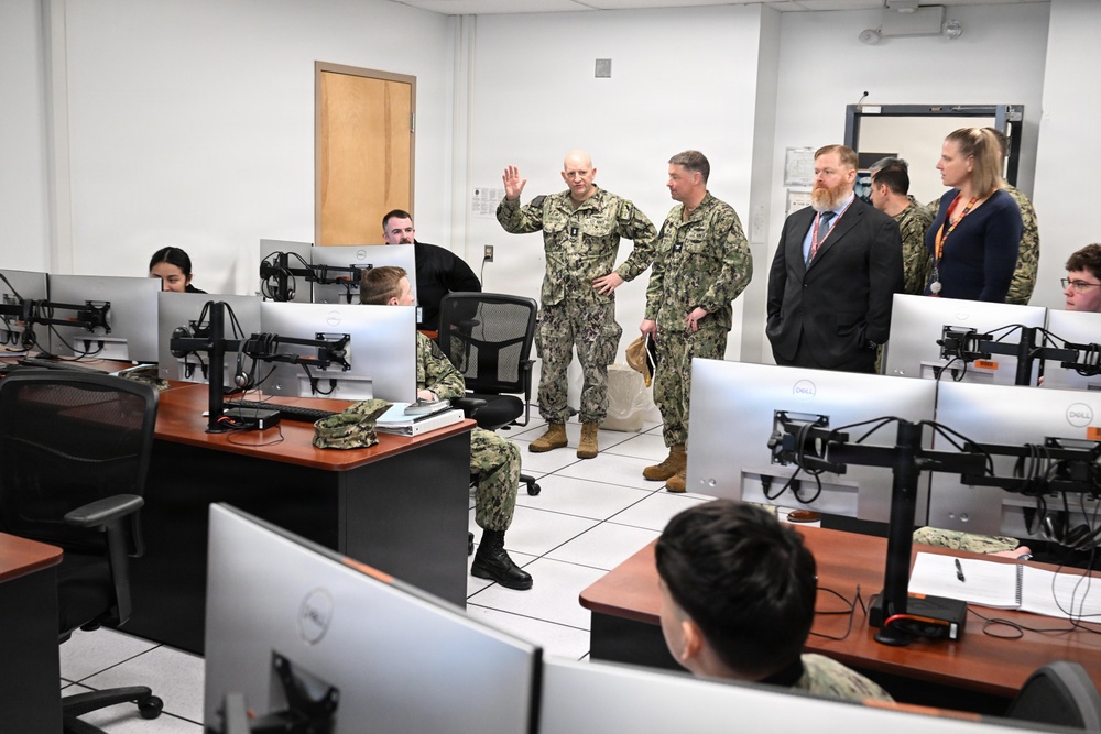 Rear Adm. David Faehnle, commandant, Naval District Washington, visit to SCSTC and SCSTC ATRC