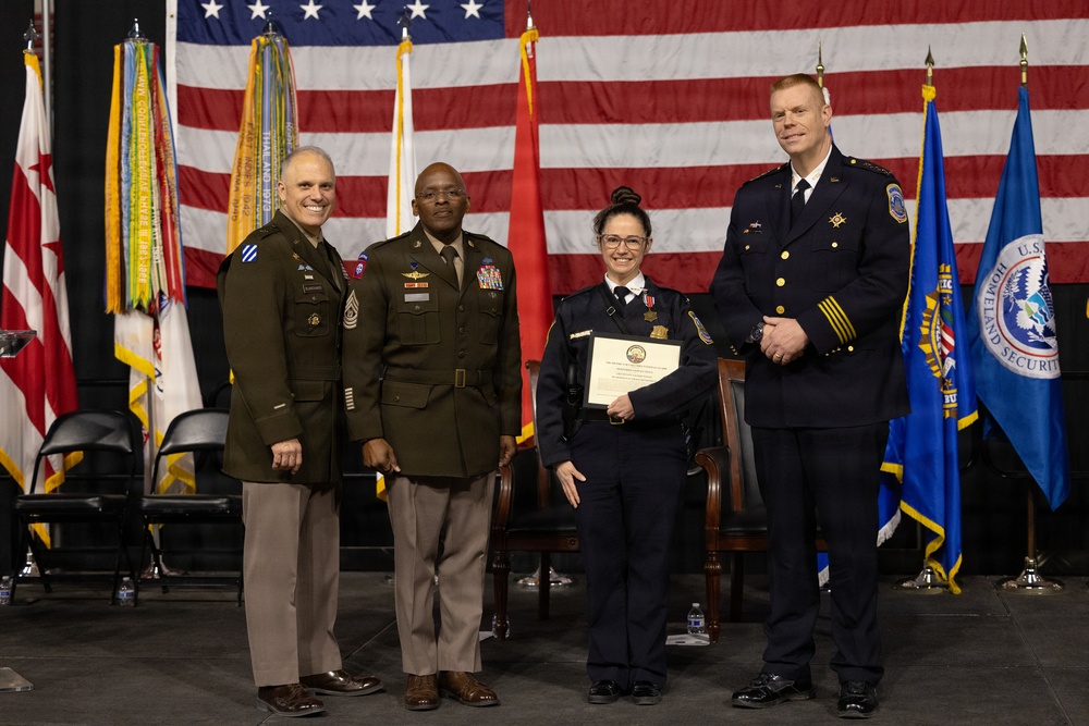D.C. National Guard Hosts Ceremony Recognizing DC Safe and Beautiful Partners