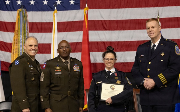 D.C. National Guard Hosts Ceremony Recognizing DC Safe and Beautiful Partners