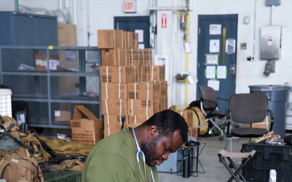 24th MEU CERTEX: U.S Marines and Sailors conduct a Mass Casualty mission