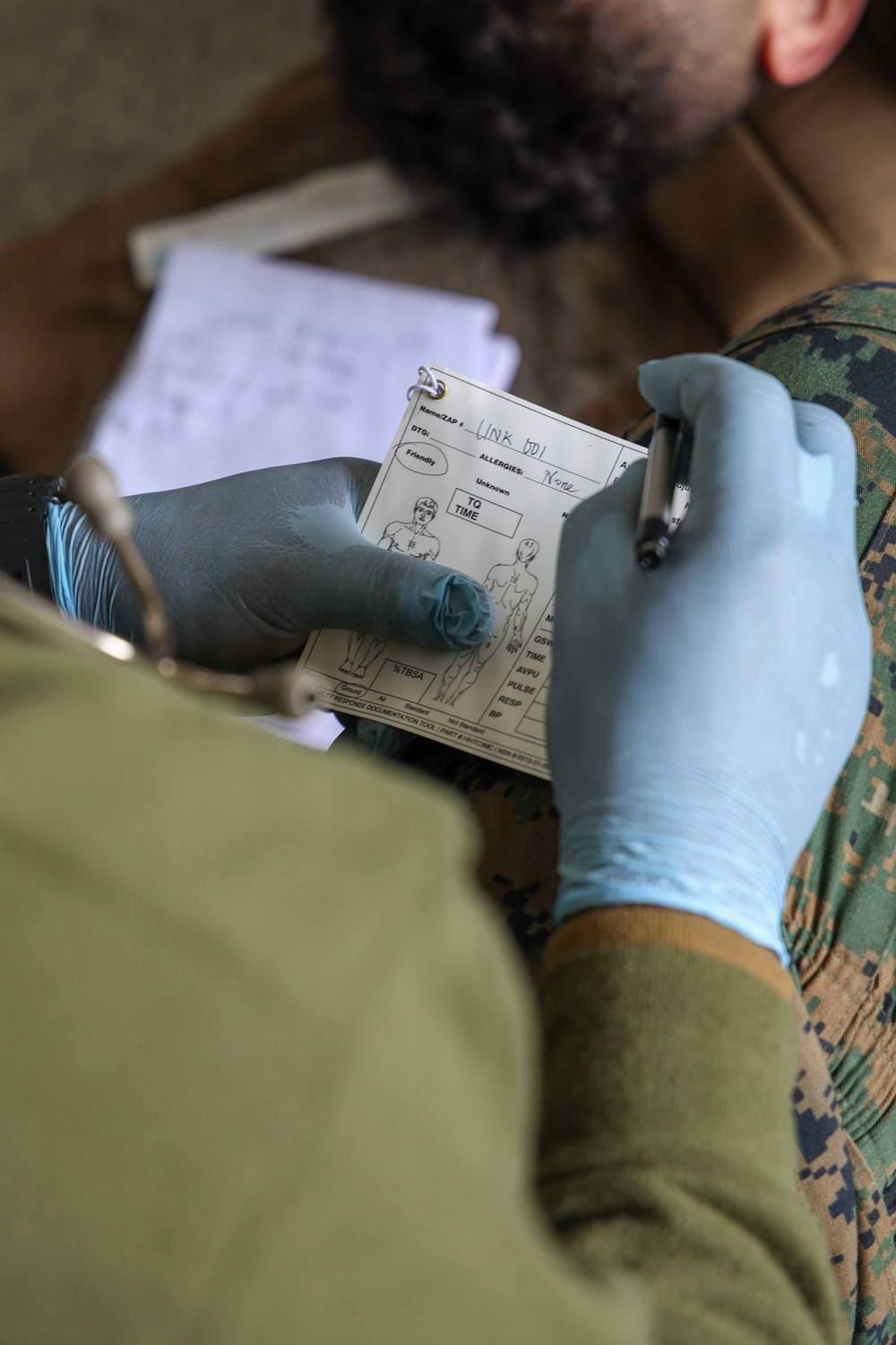 24th MEU CERTEX: U.S Marines and Sailors conduct a Mass Casualty mission