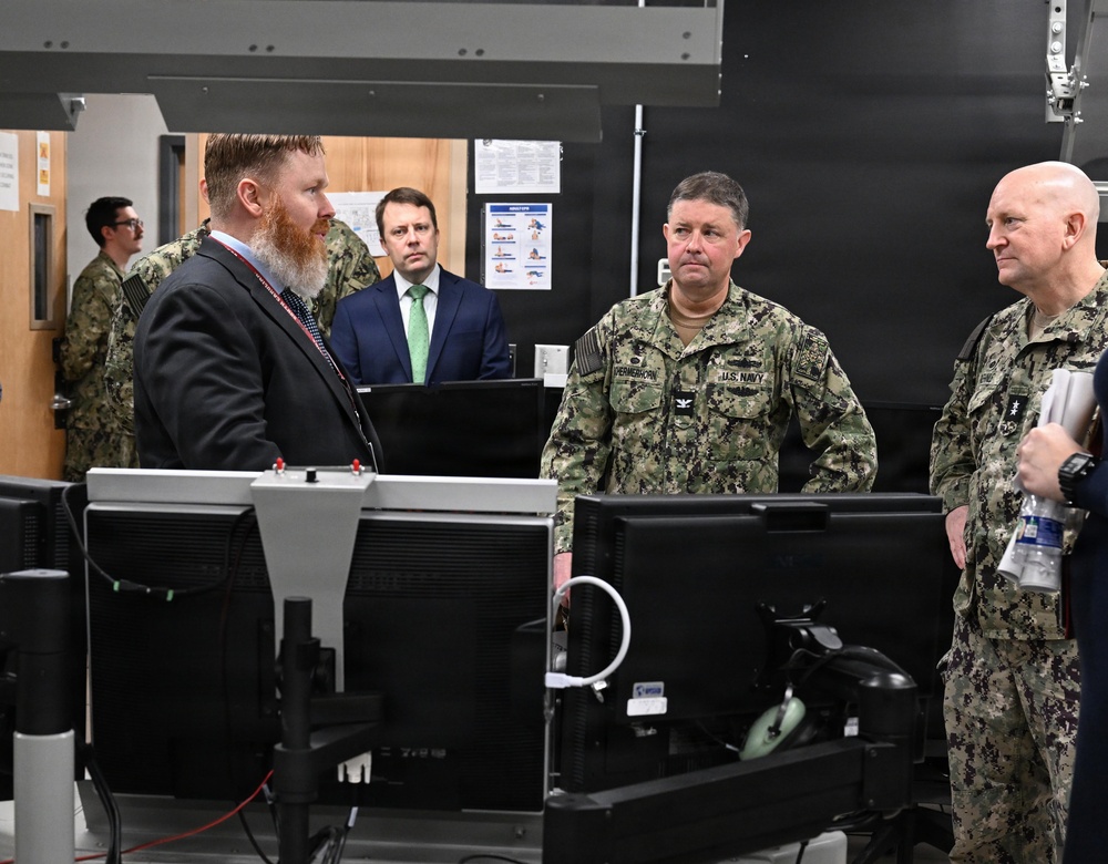 Rear Adm. David Faehnle, commandant, Naval District Washington, visit to SCSTC and SCSTC ATRC