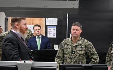 Rear Adm. David Faehnle, commandant, Naval District Washington, visit to SCSTC and SCSTC ATRC