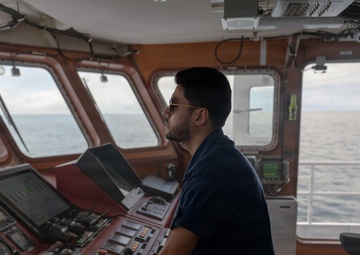 U.S. Coast Guard conducts training before delivery of 62nd Fast Response Cutter