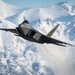 F-22 routine training sortie