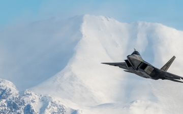 F-22 routine training sortie