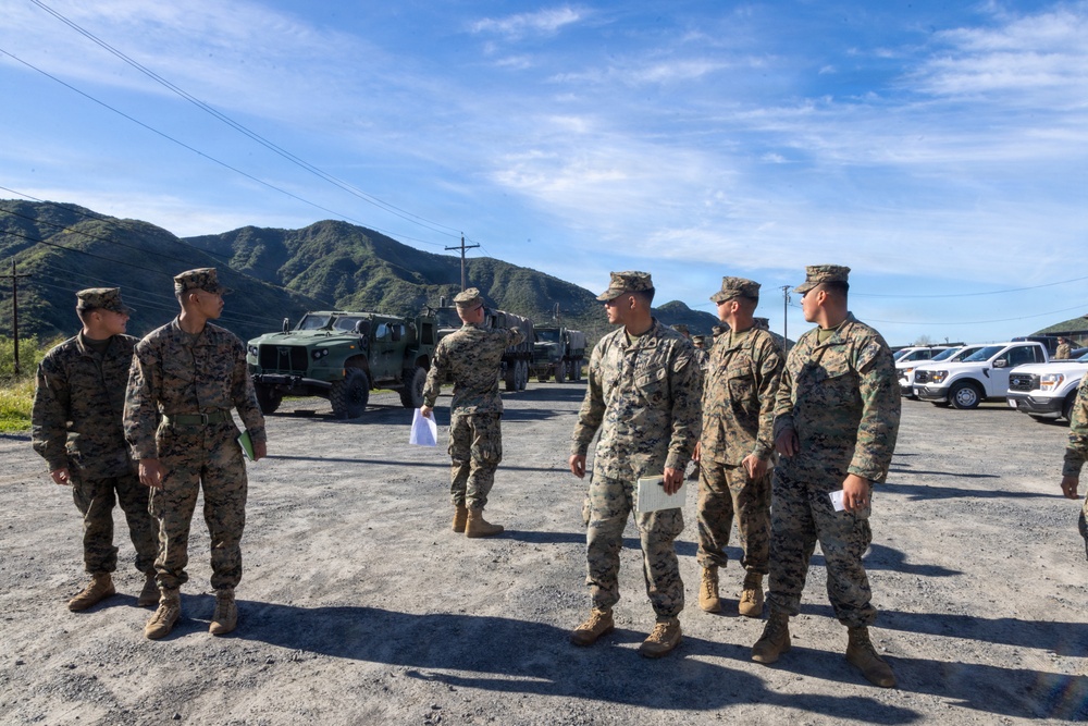 WSS-371 Motor Transport Company conducts a Field Exercise