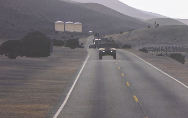 WSS-371 Motor Transport Company conducts a Field Exercise