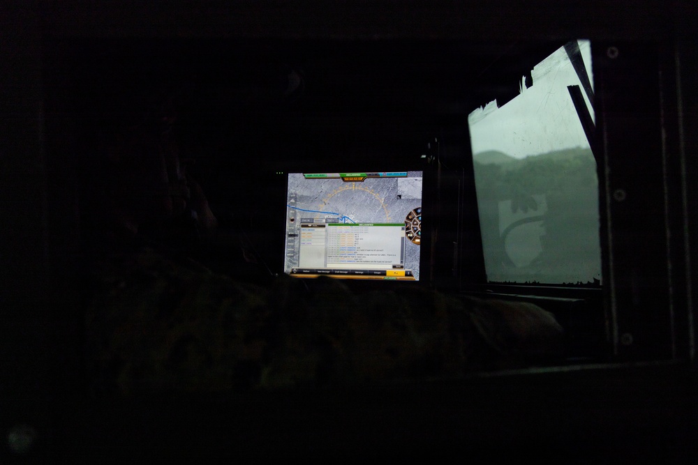 WSS-371 Motor Transport Company conducts a Field Exercise