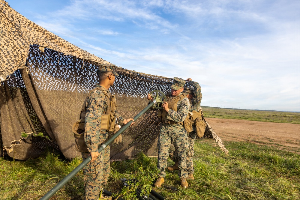 WSS-371 Motor Transport Company conducts a Field Exercise