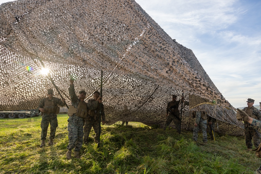 WSS-371 Motor Transport Company conducts a Field Exercise