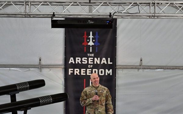 SECWAR visits Arkansas on Arsenal of Freedom Tour