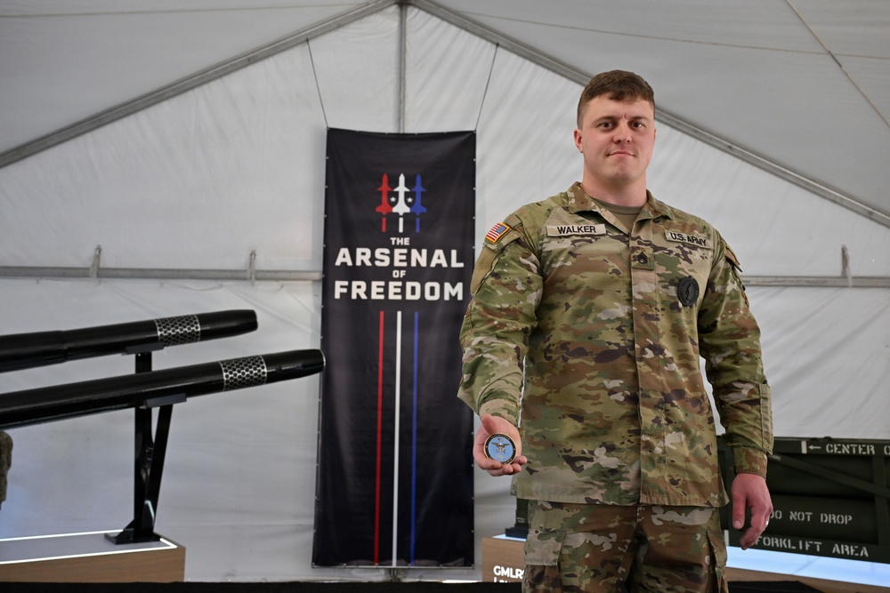 SECWAR visits Arkansas on Arsenal of Freedom Tour