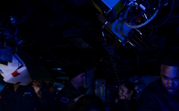 USS Iwo Jima Sailors Conduct A Combat Systems Training Evolution