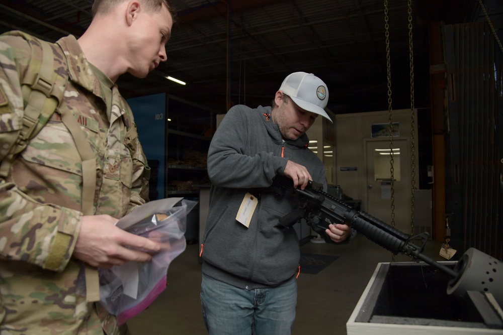 Combat readiness drill prepares Keesler personnel for real-world deployment