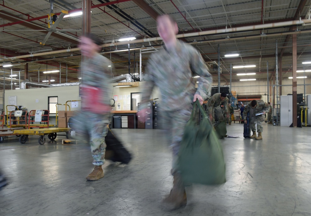 Combat readiness drill prepares Keesler personnel for real-world deployment