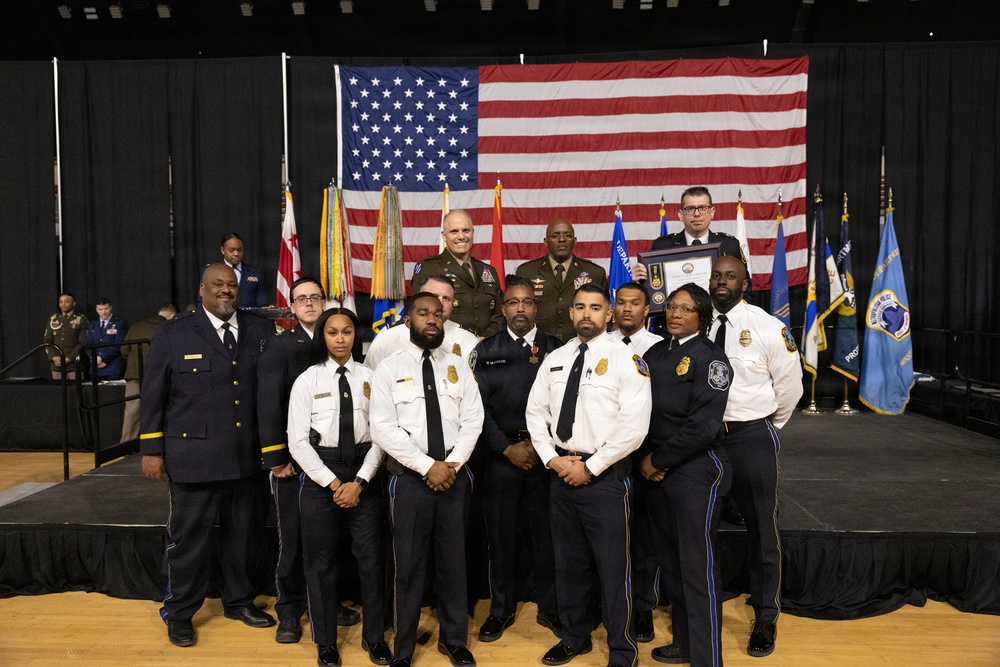 D.C. National Guard Hosts Ceremony Recognizing DC Safe and Beautiful Partners