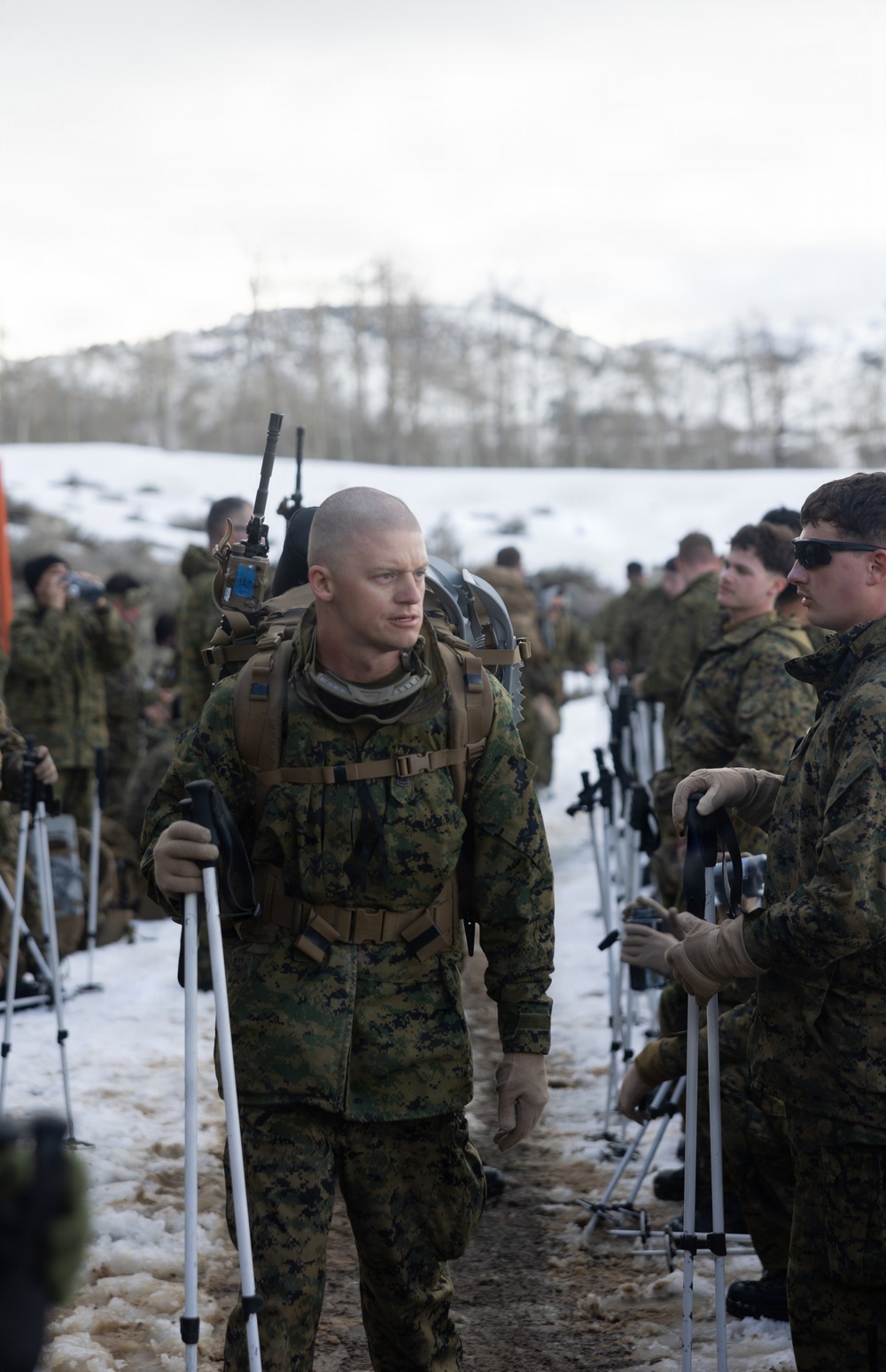 MTX 2-26: U.S. Marines with 2nd Combat Engineer Battalion, 2nd Marine Division conduct an acclimation hike