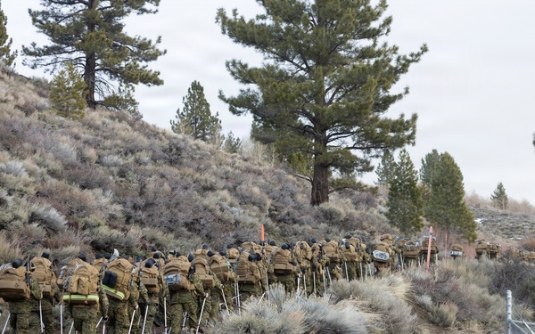 MTX 2-26: U.S. Marines with 2nd Combat Engineer Battalion, 2nd Marine Division conduct an acclimation hike