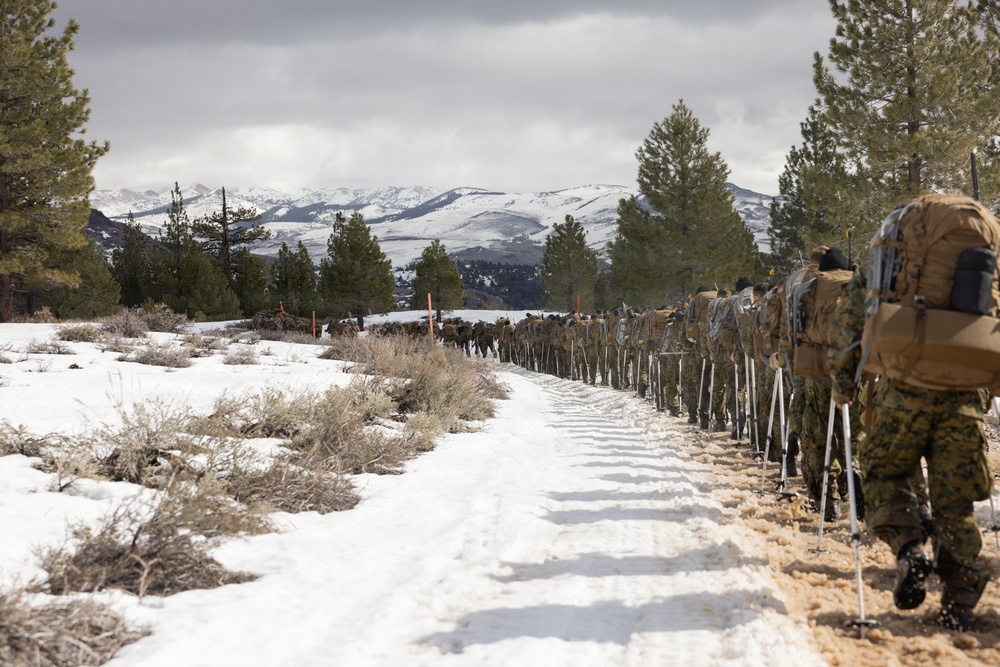 MTX 2-26: U.S. Marines with 2nd Combat Engineer Battalion, 2nd Marine Division conduct an acclimation hike
