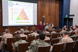Fort McCoy Medical Simulations Training Center staff member describes special 68W sustainment training