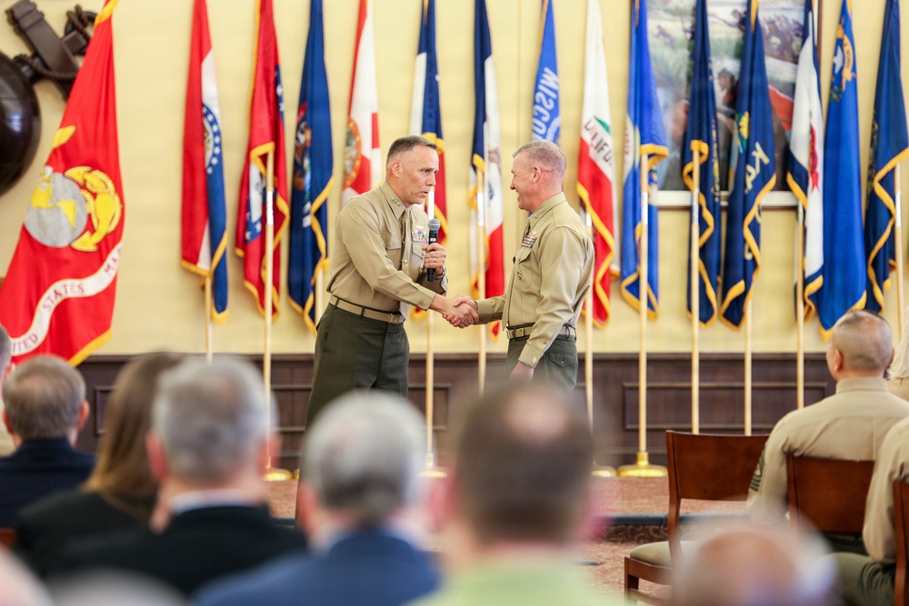 MCWL Change of Command Ceremony