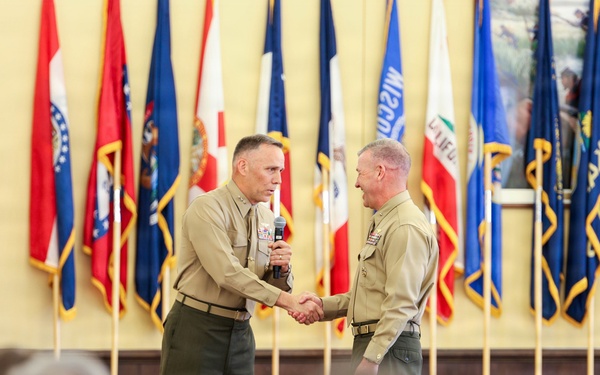 MCWL Change of Command Ceremony