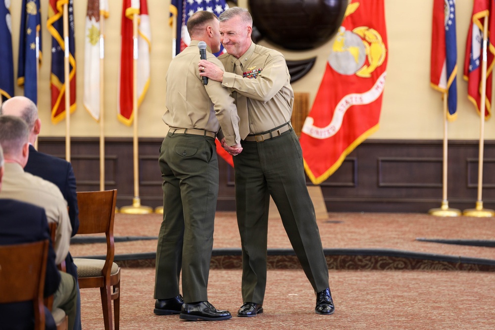 MCWL Change of Command Ceremony