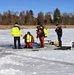 Fort McCoy DES Fire Department dive team holds February rescue training under ice