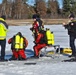Fort McCoy DES Fire Department dive team holds February rescue training under ice