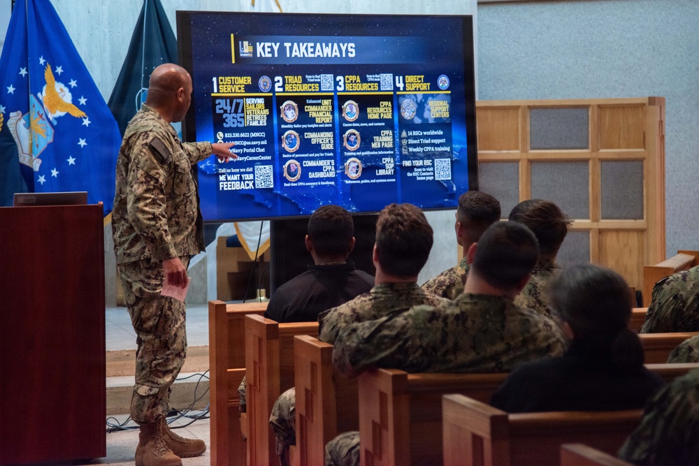 Career Development Symposium Arrives to Information Warfare Training Command Corry Station