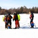 Fort McCoy DES Fire Department dive team holds February rescue training under ice