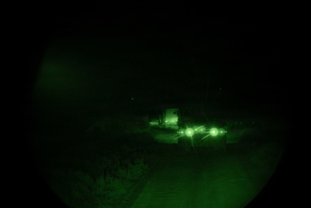 MWSS-371 Motor Transport Company conducts a Field Exercise