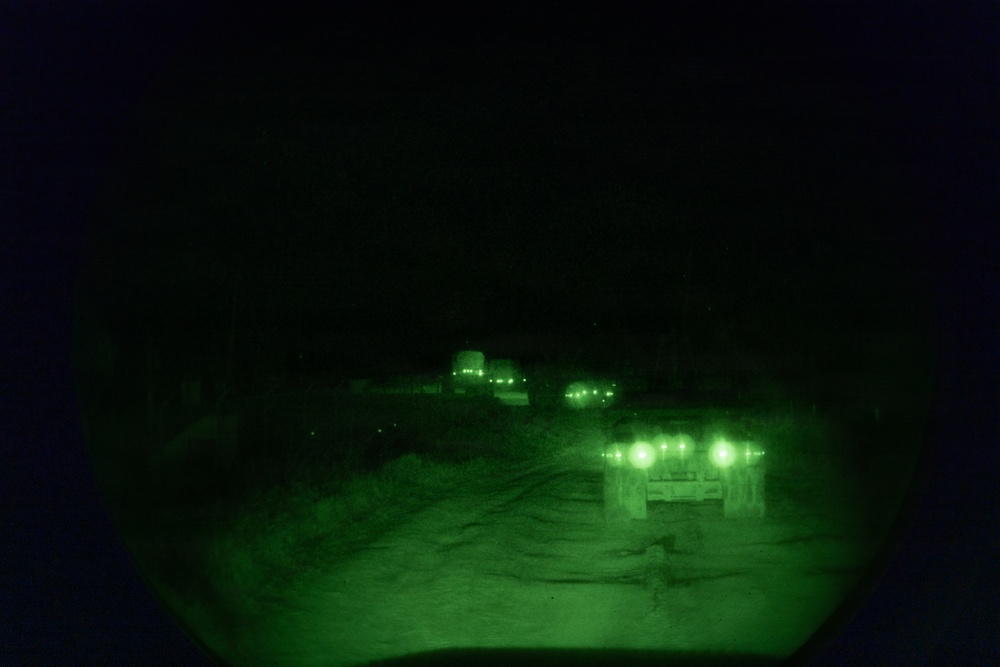 MWSS-371 Motor Transport Company conducts a Field Exercise