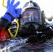 Fort McCoy DES Fire Department dive team holds February rescue training under ice