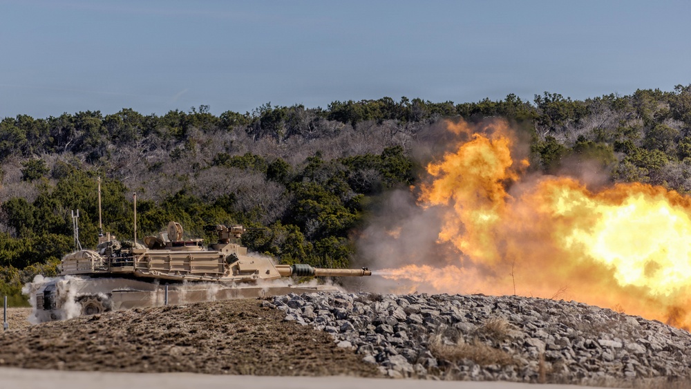 1-7 Cav conducts Tank Gunnery