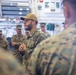 MWSS-371 Motor Transport Company visits USS Essex