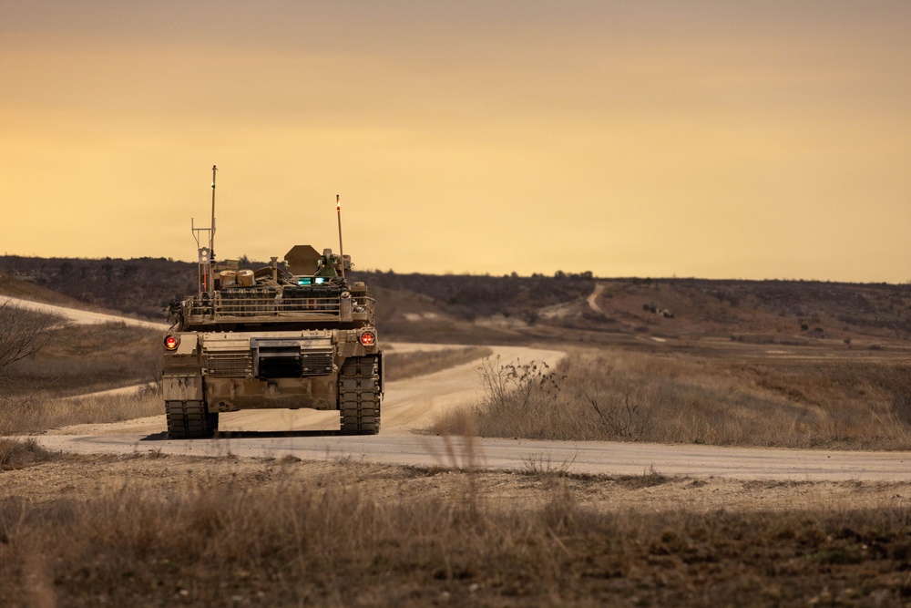 1-7 Cav conducts Tank Gunnery
