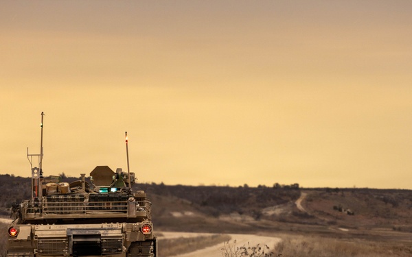 1-7 Cav conducts Tank Gunnery