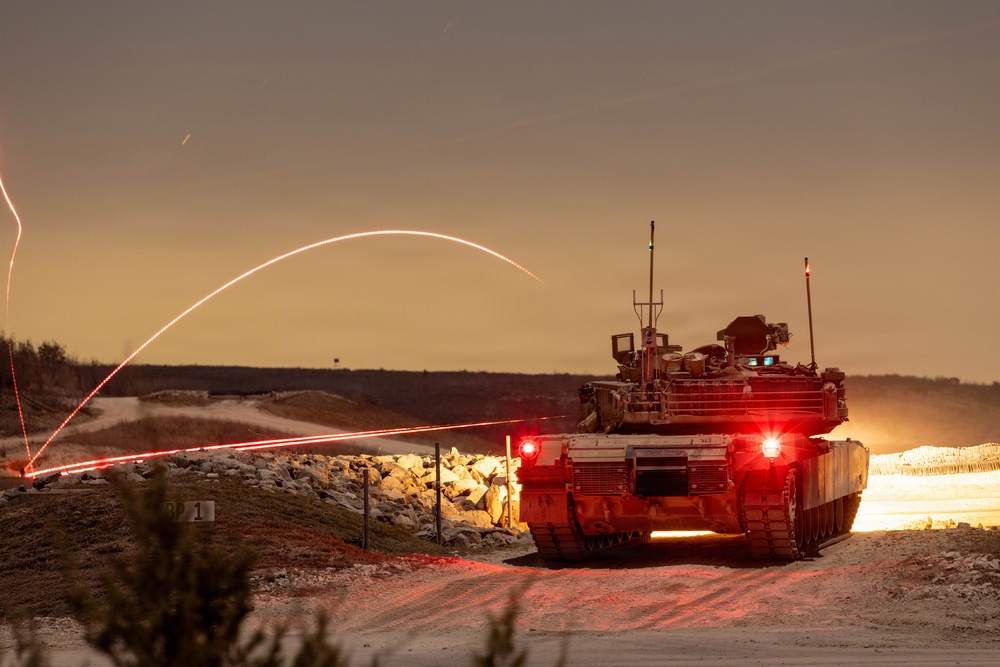 1-7 Cav conducts Tank Gunnery