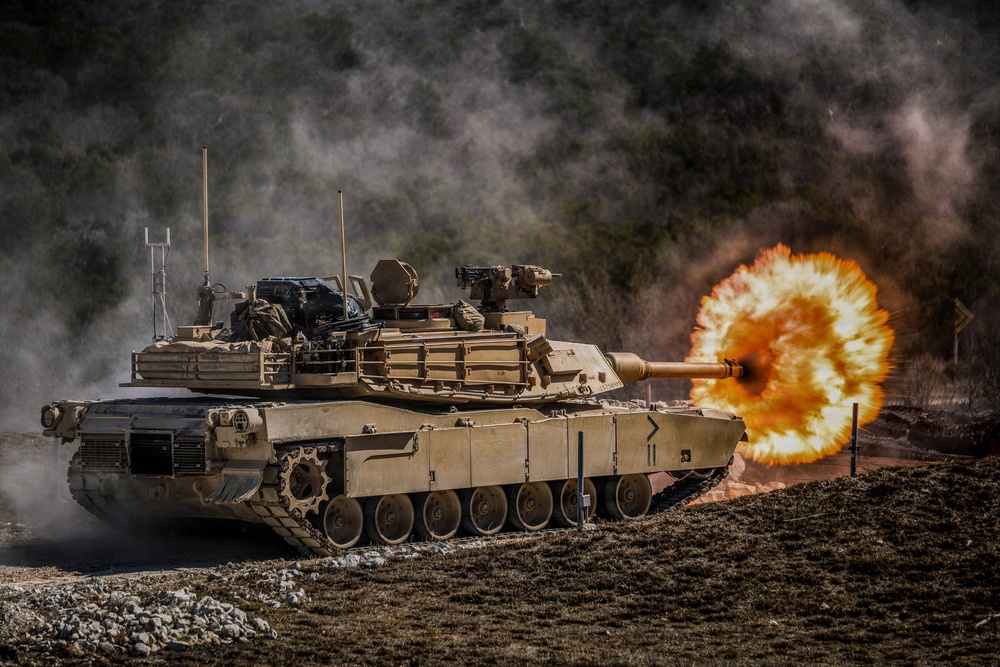 1-7 Cav conducts Tank Gunnery
